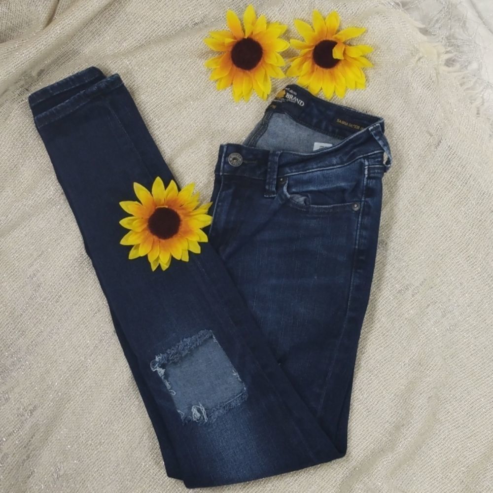 Luck Brand SASHA Super Skinny Blue Jean